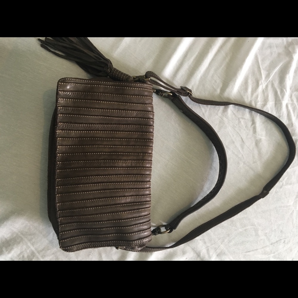 Catering Lucchesi Brown Leather Purse